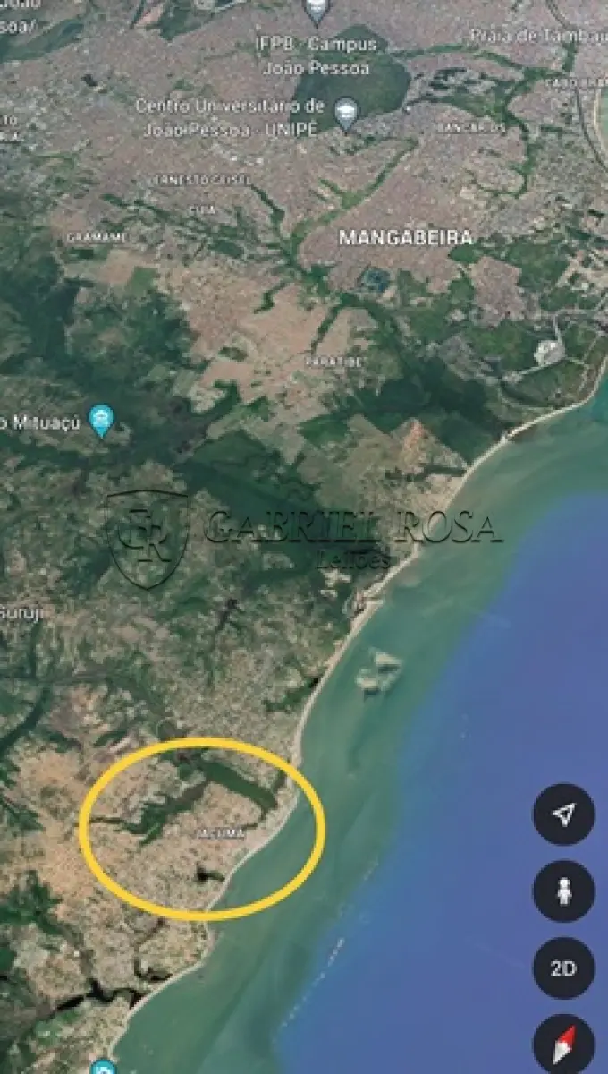 LOTE 005 - LOTE DE TERRENO PRÓPRIO SOB O Nº 03 (TRÊS) DA QUADRA U-13, DO LOTEAMENTO CIDADE BALNEÁRIA NOVO MUNDO NA PRAIA DE JACUMÃ, CONDE - PB