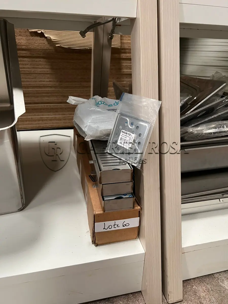 LOTE 060 - Ralos em inox