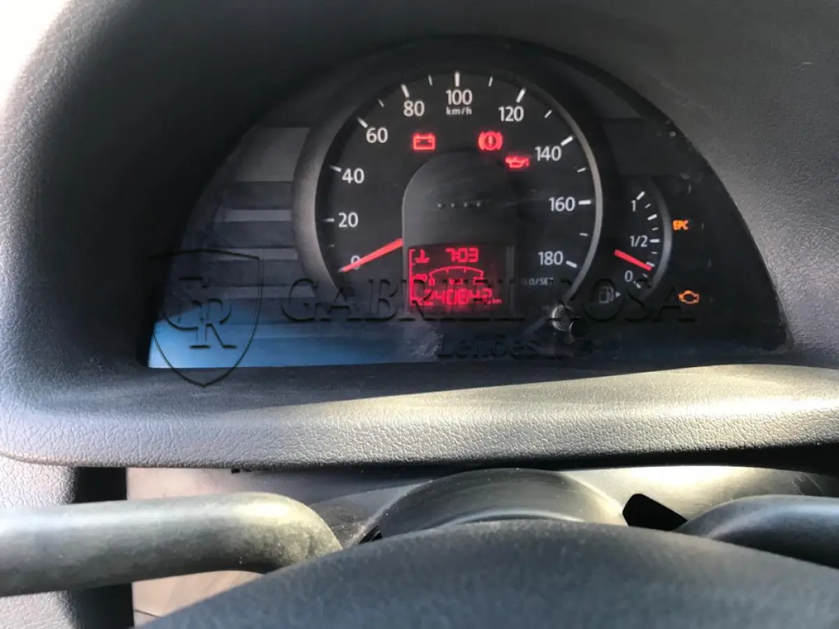 LOTE 001 - GM Monza SL/E Gasolina 1989/1989, Cor Branca, Placa ICR0J67