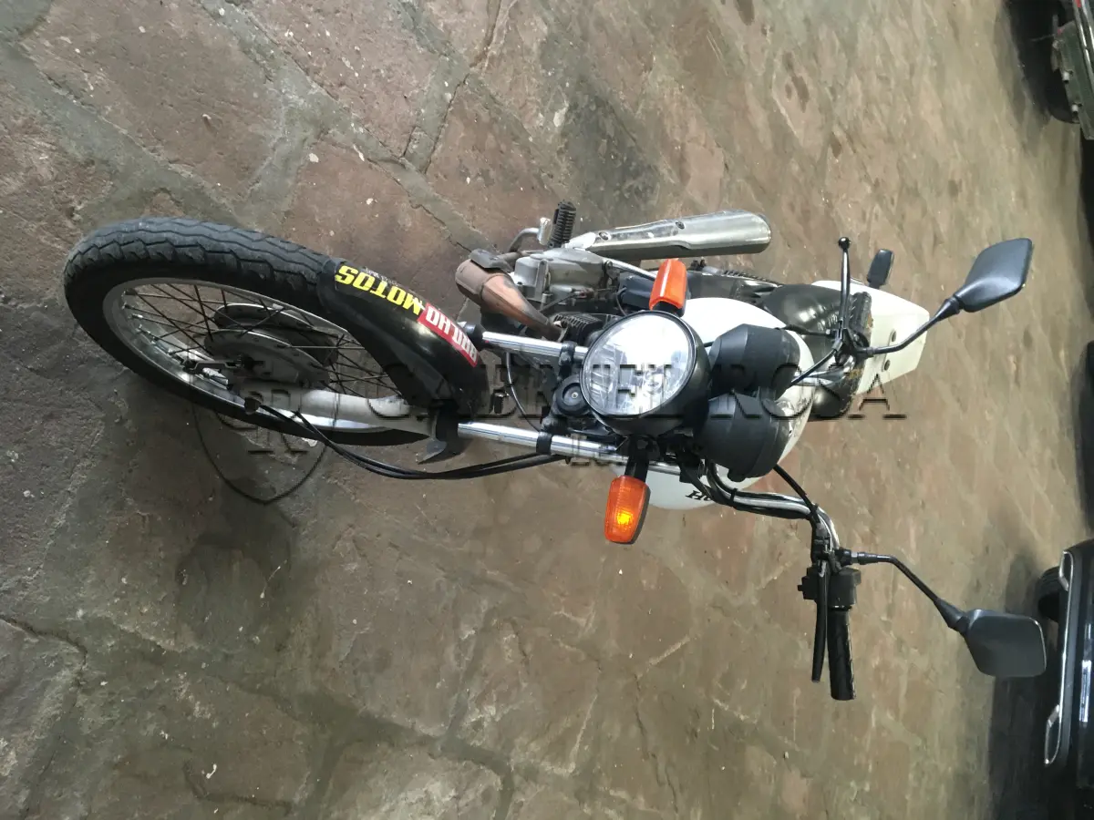 LOTE 004 - HONDA/CG 125 CARGO KS GASOLINA, ANO/MODELO 2009/2009, COR BRANCA, PLACA IPW5117