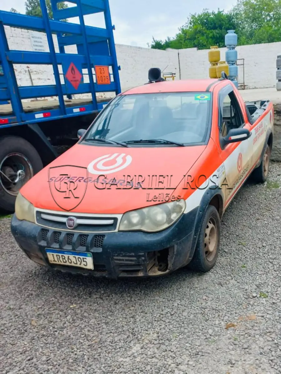 LOTE 004 - VEÍCULO FIAT STRADA FIRE FLEX 2010/2011