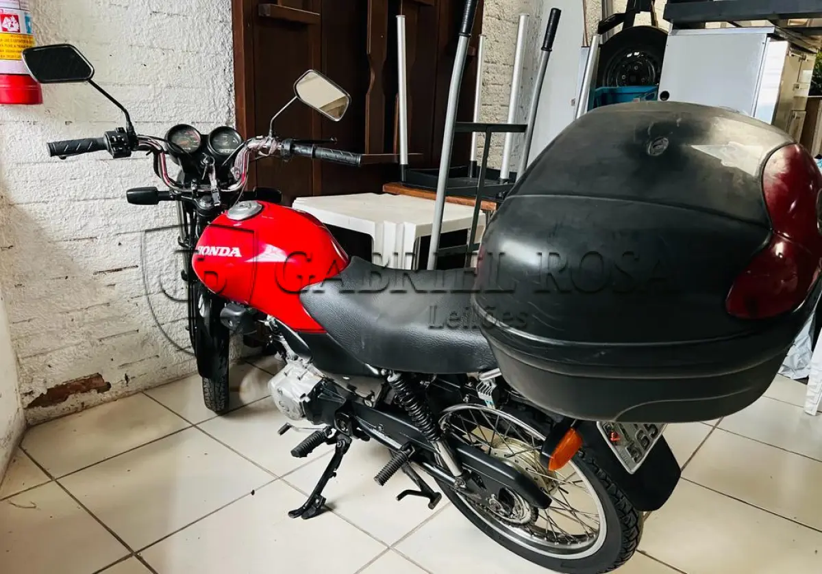 LOTE 003 - Motocicleta Honda CG 125 Fan, ano/modelo 2007/2008, placa INS5651