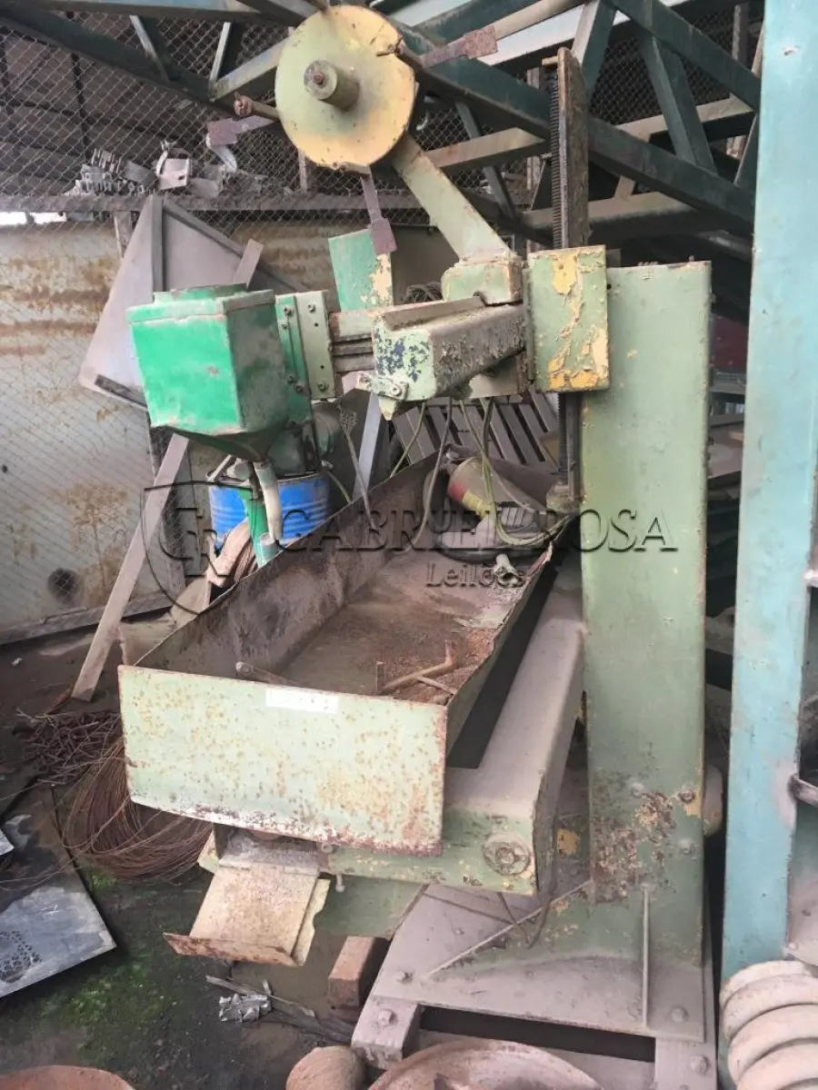 LOTE 059 - MÁQUINA DE RECUPERAÇÃO DE ROLETES PARA MATERIAL RODANTE