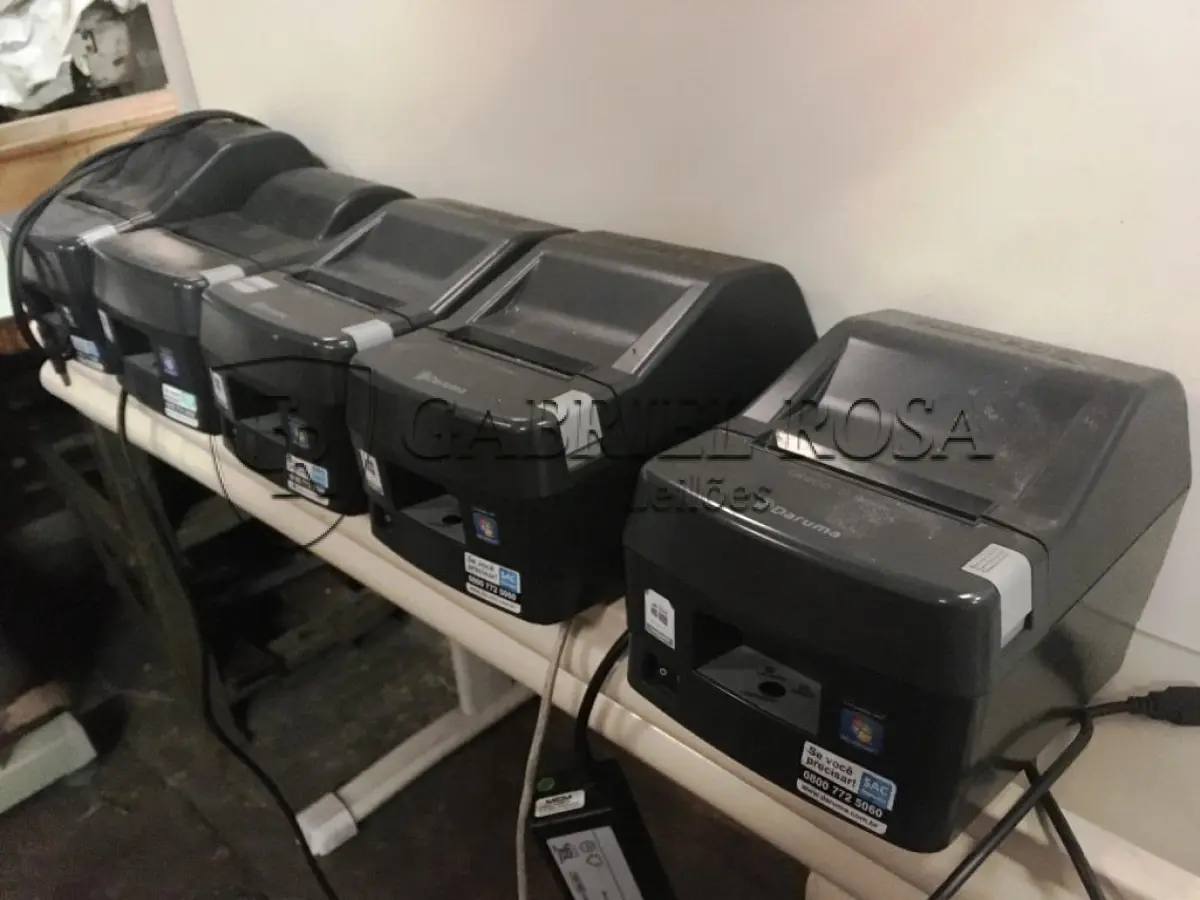 LOTE 004 - Máquinas de emissão de nota fiscal Marca DARUMA( 05 un )