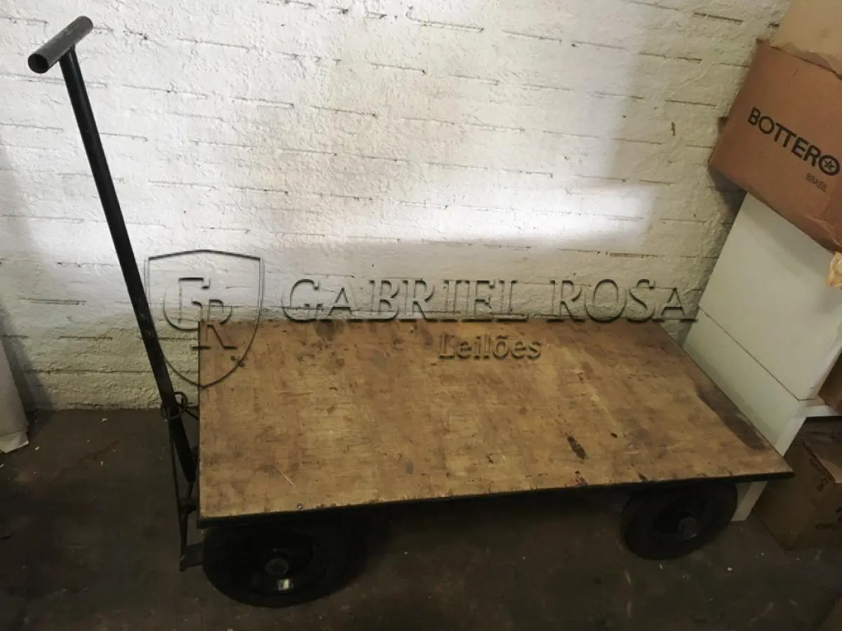 LOTE 024 - Carrinhos para transporte de cargas( 02 un )