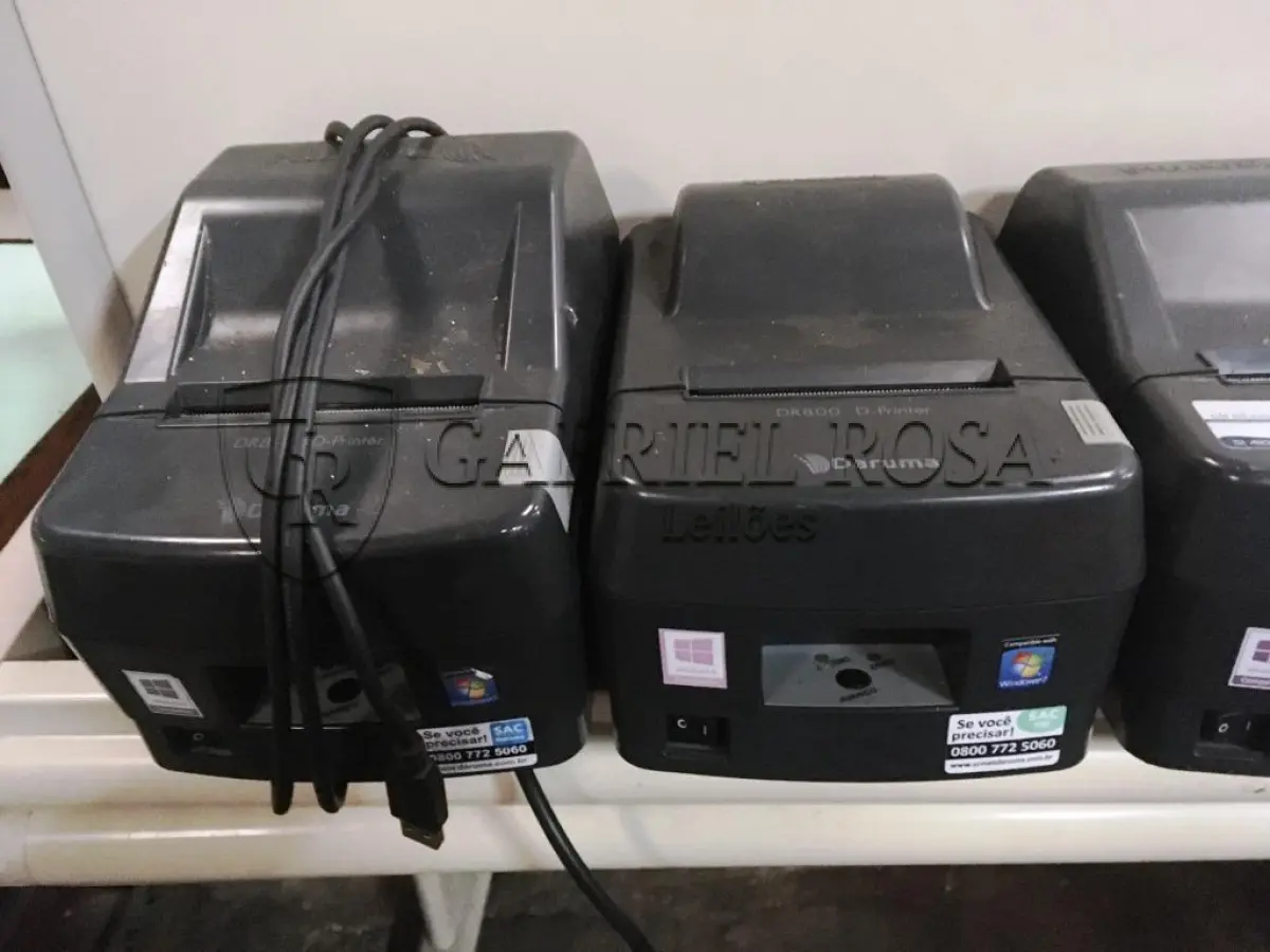 LOTE 004 - Máquinas de emissão de nota fiscal Marca DARUMA( 05 un )