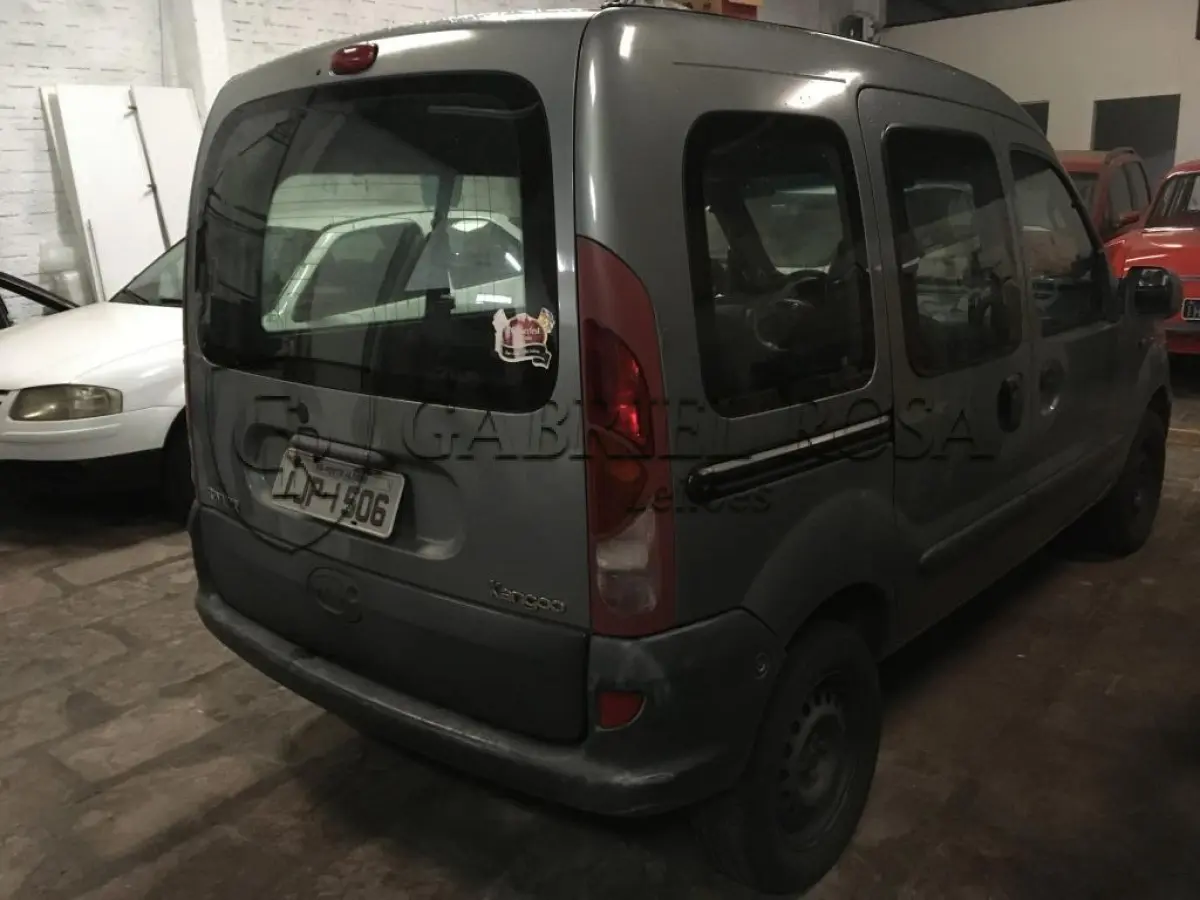 LOTE 054 - Veículo Renault Kangoo RL 1.0 2000/2000, Cor: Cinza, Placa: IJP1506