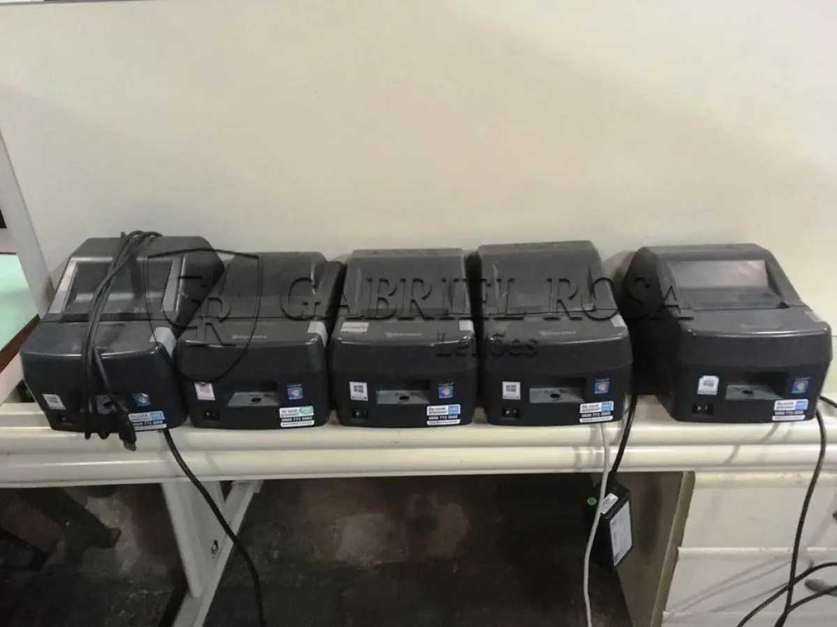 LOTE 004 - Máquinas de emissão de nota fiscal Marca DARUMA( 05 un )