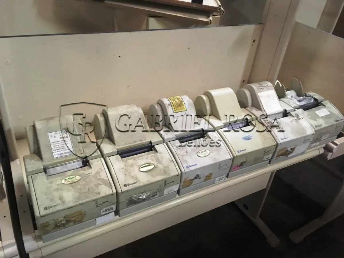 LOTE 003 - Máquinas de emissão de nota fiscal Marca SWEDA( 19 un )