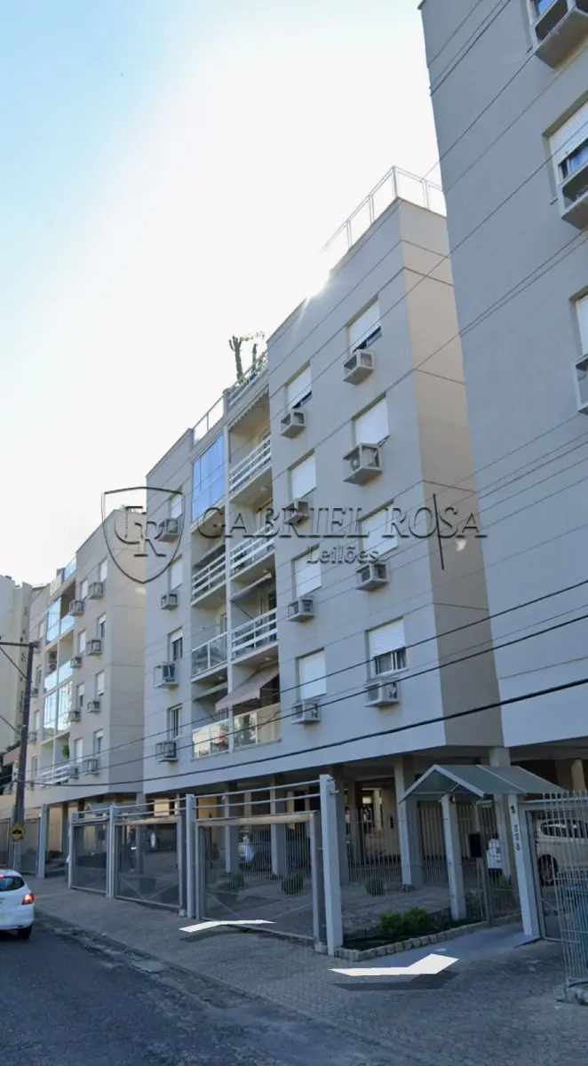 LOTE 001 - O apartamento residencial nº 501, Bloco B, localizado no quinto pavimento ou quarto andar, com área privativa de 124,99 m², e o Box nº 11 do Bloco B, com área privativa de 7,62 m², do Edifício Jardim Rivadávia Fernandes, situado na Rua Avaí, nº 338, Bairro Vila Rosa, Novo Hamburgo/RS. Registrados sob matrículas 32.945 e 32.961