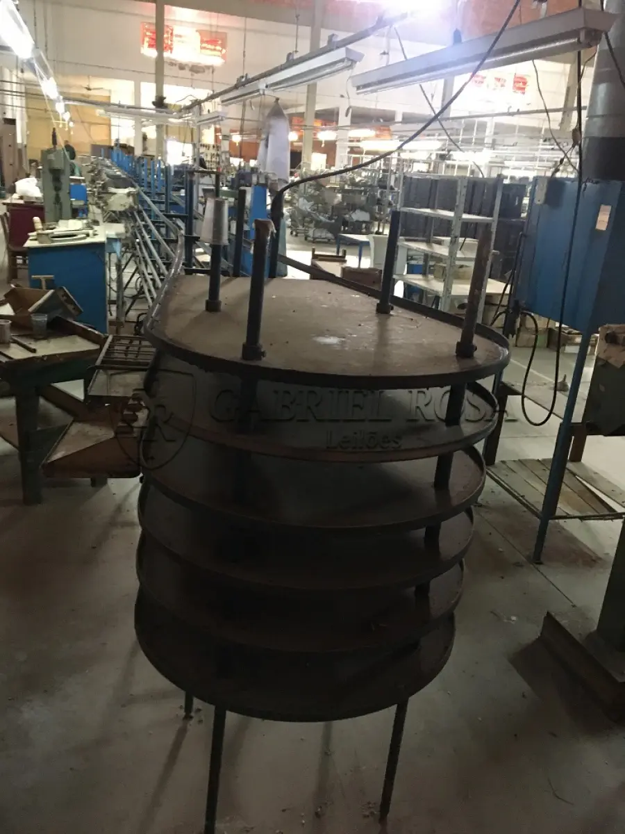 LOTE 092 - Esteira da linha de produção