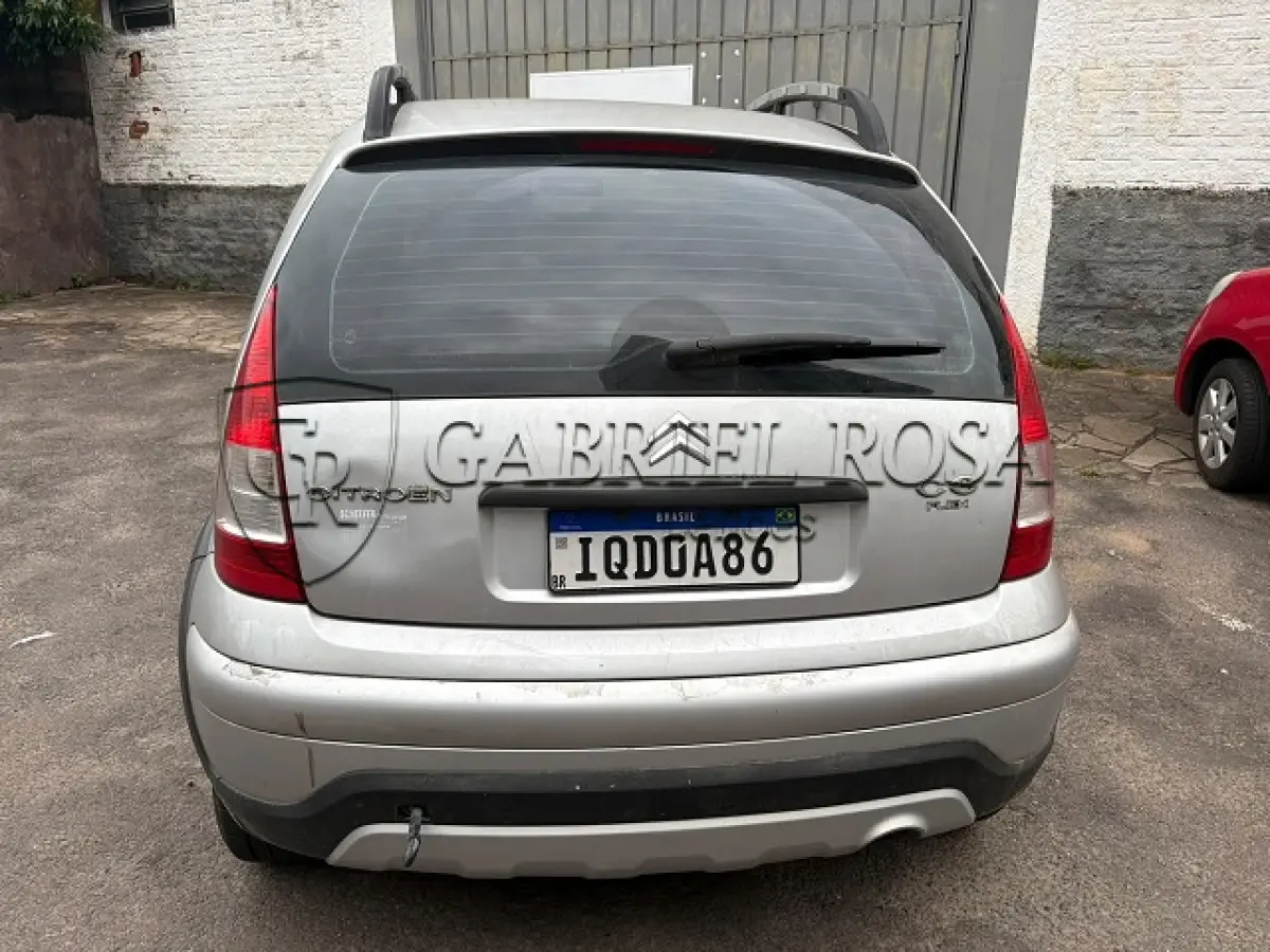 LOTE 003 - Citroen C3 XTR 1.4 Flex 2009/2010, Cor: Prata, Placa: IQD0A86