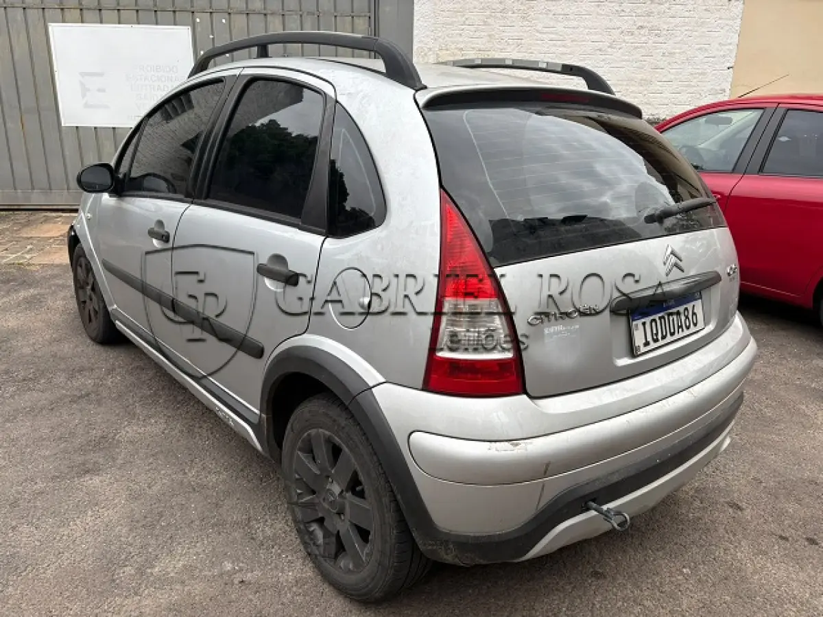 LOTE 003 - Citroen C3 XTR 1.4 Flex 2009/2010, Cor: Prata, Placa: IQD0A86
