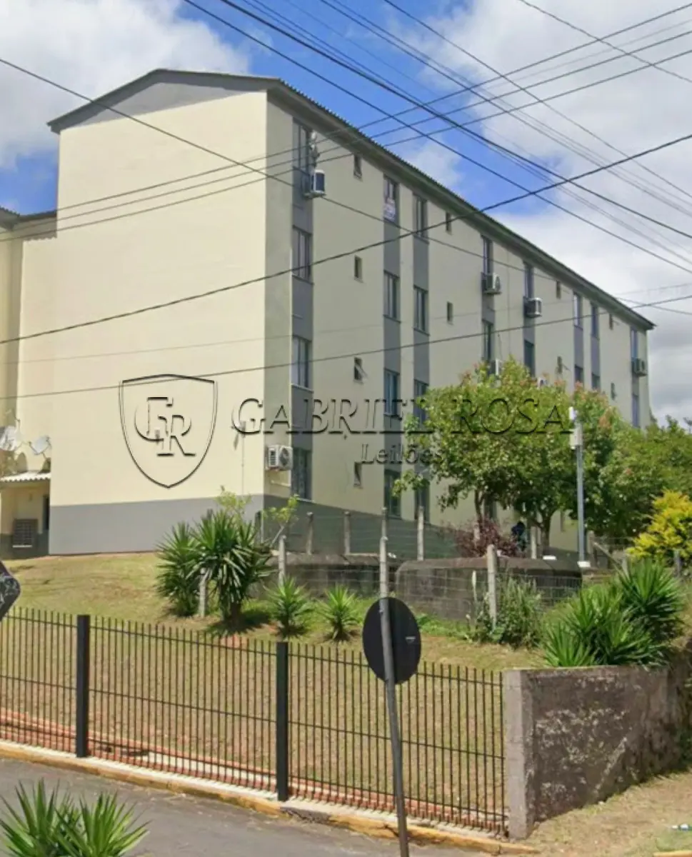 LOTE 001 - O apartamento nº 41, do Bloco H, do Residencial Duque de Caxias, com área real privativa de 42,7625 m², constituído de sala, cozinha/serviço, banheiro e dois dormitórios. Situado na Rua Oasis, nº 150, Bairro Duque de Caxias, São Leopoldo/RS. Registrado sob matrícula nº 88108