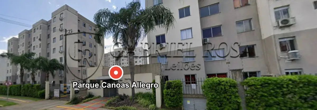 LOTE 002 - Apartamento nº 501, Bloco E - denominado Sonhare, do Condomínio Parque Canoas Allegro, localizado no quinto andar, possuindo área privativa de 43,38 m², área de uso comum de 25,10 m² e área total de 68,48 m², situado na Rua Antônio Lourenço da Rosa, nº 180, Bairro Mato Grande, Canoas/RS. Registrado sob matrícula nº 120.739