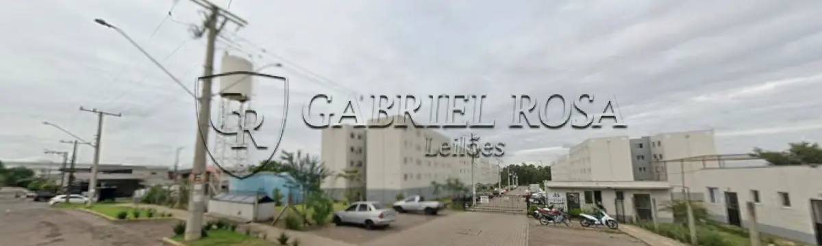 LOTE 001 - DIREITOS E AÇÕES do Apartamento nº 14, Bloco G, do Residencial Salgado Filho, localizado no andar térreo ou primeiro pavimento, com área real total de 56,702233 m², sendo 45,64 m² de área real privativa e 11,062233 m² de área real de uso comum, sendo 5,0985 m² de área coberta e 5,963733 m² de área descoberta. Constituído de sala de estar, cozinha/área de serviço, banheiro e 02 dormitórios. Situado na Rua Evaldo Luiz de Souza, nº 10, Bairro Canudos, Novo Hamburgo/RS. Registrado sob matrícula nº 128.678