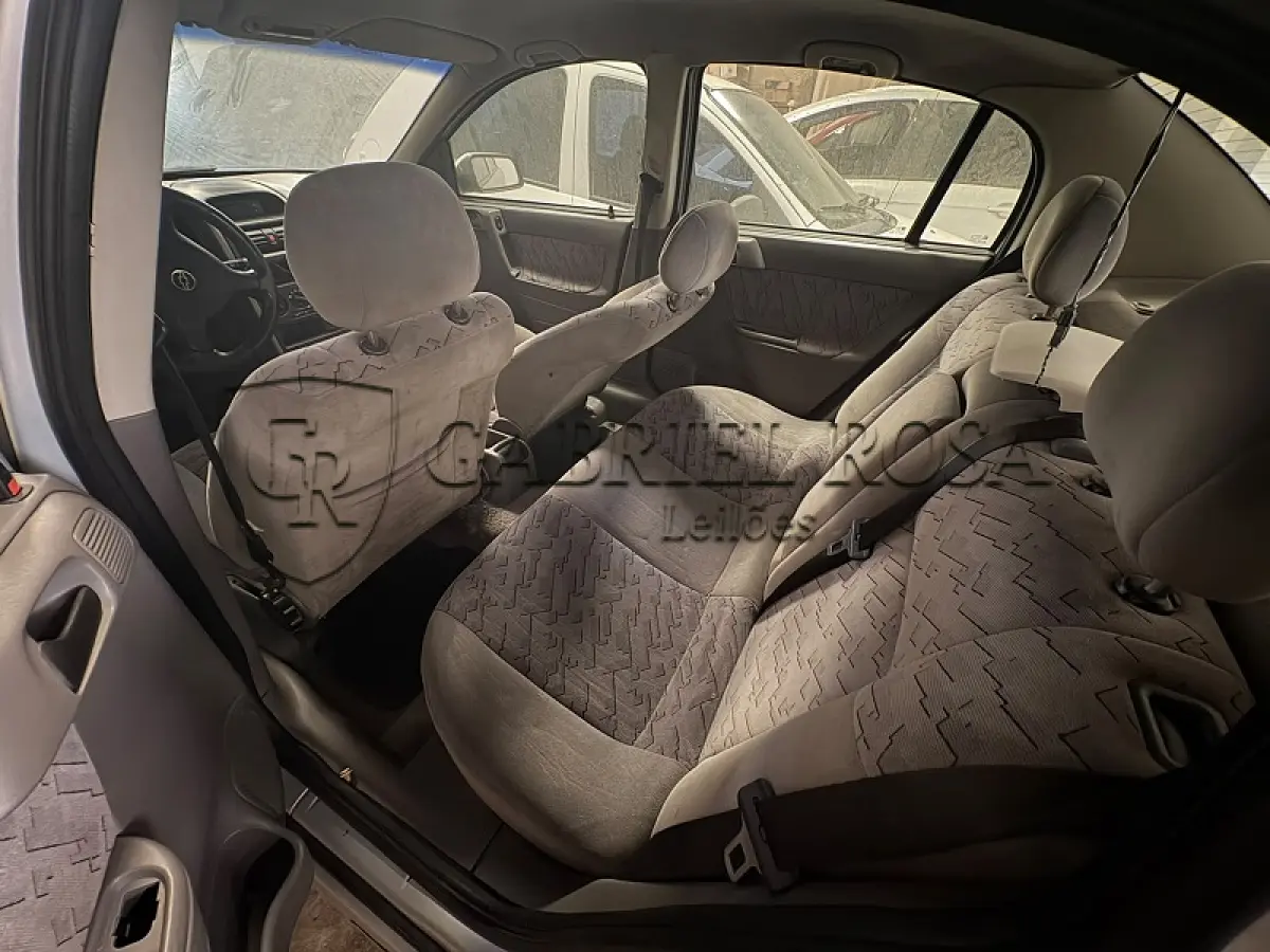 LOTE 002 - GM/Astra Sedan CD Gasolina 2002/2002, Cor: Prata, Placa: IKS5434