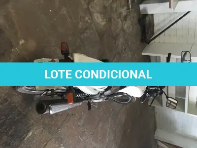 LOTE 001 - HONDA/CG 125 CARGO KS GASOLINA, ANO/MODELO 2009/2009, COR BRANCA, PLACA IPW5117