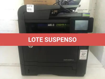 LOTE 001 - Impressora e cartuchos