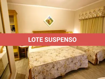 LOTE 001 - Hotel em plena atividade, com 78 apartamentos e demais dependências e instalações e o respectivo terreno com a área superficial de 1.200,00 m², situado na Rua João Carniel, nº 567, Bairro Carniel, Gramado/RS. Matrícula nº 6.832 do Registro de Imóveis da Comarca de Gramado/RS, e conforme Certidão de Construção nº 108 da Secretaria de Fazenda da Prefeitura Municipal de Gramado. NA PRIMEIRA HASTA PÚBLICA SERÃO ACEITOS LANCES A PARTIR DE 70%(setenta por cento) DA AVALIAÇÃO DO IMÓVEL.