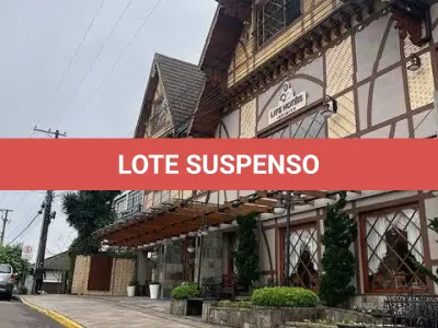 LOTE 001 - Hotel em plena atividade, com 78 apartamentos e demais dependências e instalações e o respectivo terreno com a área superficial de 1.200,00 m², situado na Rua João Carniel, nº 567, Bairro Carniel, Gramado/RS. Matrícula nº 6.832 do Registro de Imóveis da Comarca de Gramado/RS, e conforme Certidão de Construção nº 108 da Secretaria de Fazenda da Prefeitura Municipal de Gramado. NA PRIMEIRA HASTA PÚBLICA SERÃO ACEITOS LANCES A PARTIR DE 70%(setenta por cento) DA AVALIAÇÃO DO IMÓVEL.