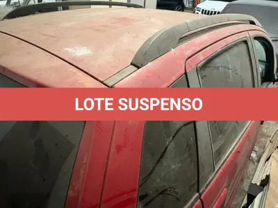 LOTE 007 - Fiat Idea ELX Flex 2007, Vermelha, Placa INR7341