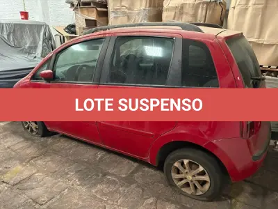 LOTE 007 - Fiat Idea ELX Flex 2007, Vermelha, Placa INR7341