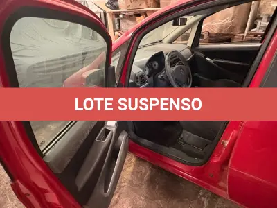 LOTE 007 - Fiat Idea ELX Flex 2007, Vermelha, Placa INR7341