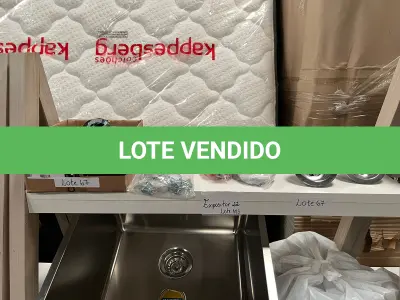 LOTE 003 - Ralos de pia e acessórios para cubas