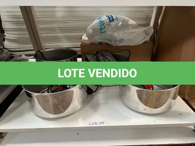 LOTE 057 - Cuba em inox