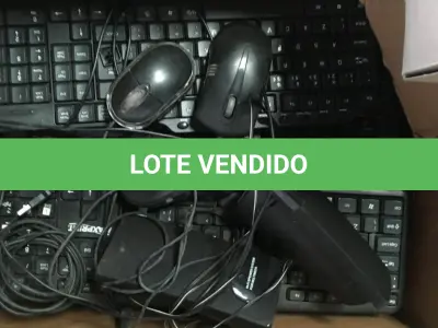 LOTE 002 - Eletrônicos Diversos(monitores, CPUs, modens, estabilizadores, switch entre outros)