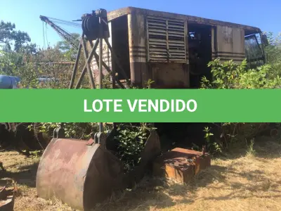 LOTE 002 - GUINDASTE BUCYRUS