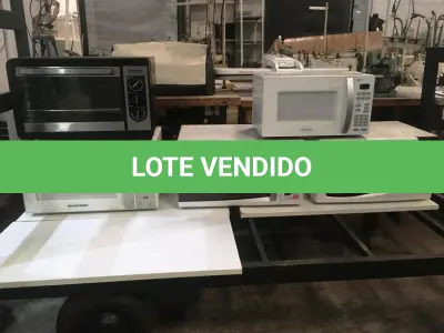 LOTE 016 - Eletro domésticos( Micro ondas e forno elétrico - 07 un )
