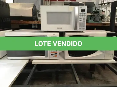 LOTE 016 - Eletro domésticos( Micro ondas e forno elétrico - 07 un )