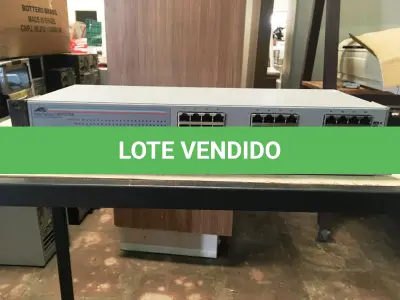 LOTE 002 - Eletrônicos Diversos(monitores, CPUs, modens, estabilizadores, switch entre outros)