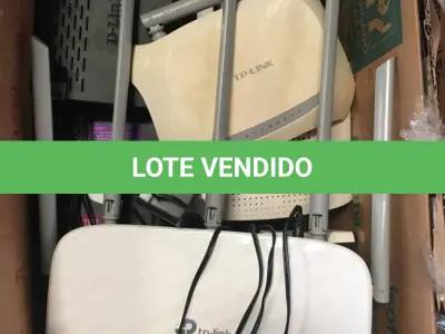 LOTE 002 - Eletrônicos Diversos(monitores, CPUs, modens, estabilizadores, switch entre outros)