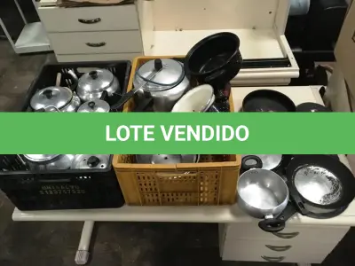 LOTE 013 - Utensílios e elétro domésticos - diversos