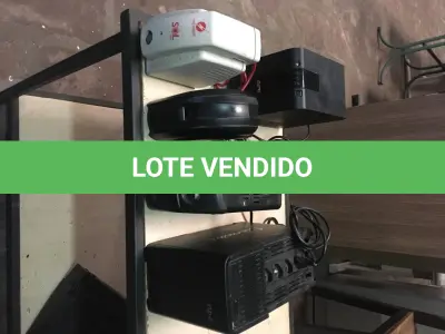 LOTE 002 - Eletrônicos Diversos(monitores, CPUs, modens, estabilizadores, switch entre outros)