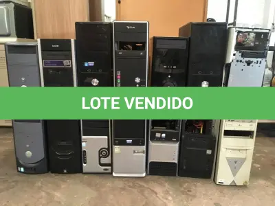 LOTE 002 - Eletrônicos Diversos(monitores, CPUs, modens, estabilizadores, switch entre outros)