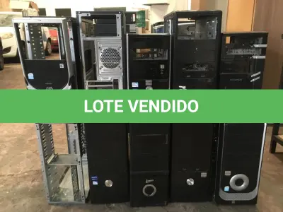 LOTE 002 - Eletrônicos Diversos(monitores, CPUs, modens, estabilizadores, switch entre outros)