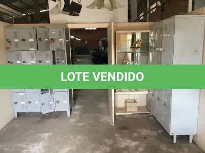 LOTE 140 - Armário roupeiro de metal( 02 un )