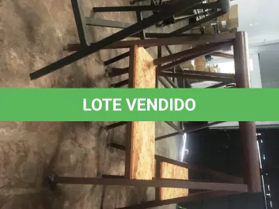 LOTE 048 - Cavaletes para transporte de couros e afins(06 un), e outros(01 un)