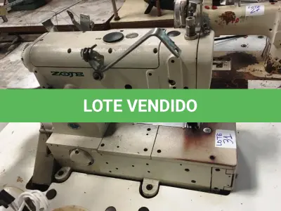 LOTE 031 - Máquinas de costura( 02 un )