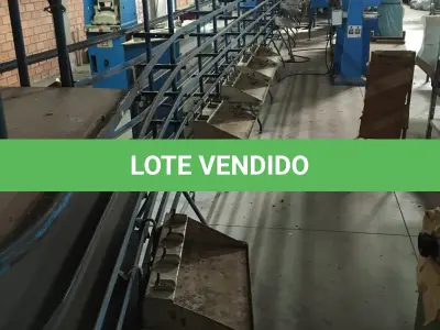 LOTE 092 - Esteira da linha de produção