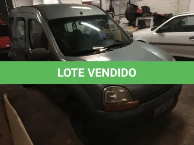 LOTE 054 - Veículo Renault Kangoo RL 1.0 2000/2000, Cor: Cinza, Placa: IJP1506