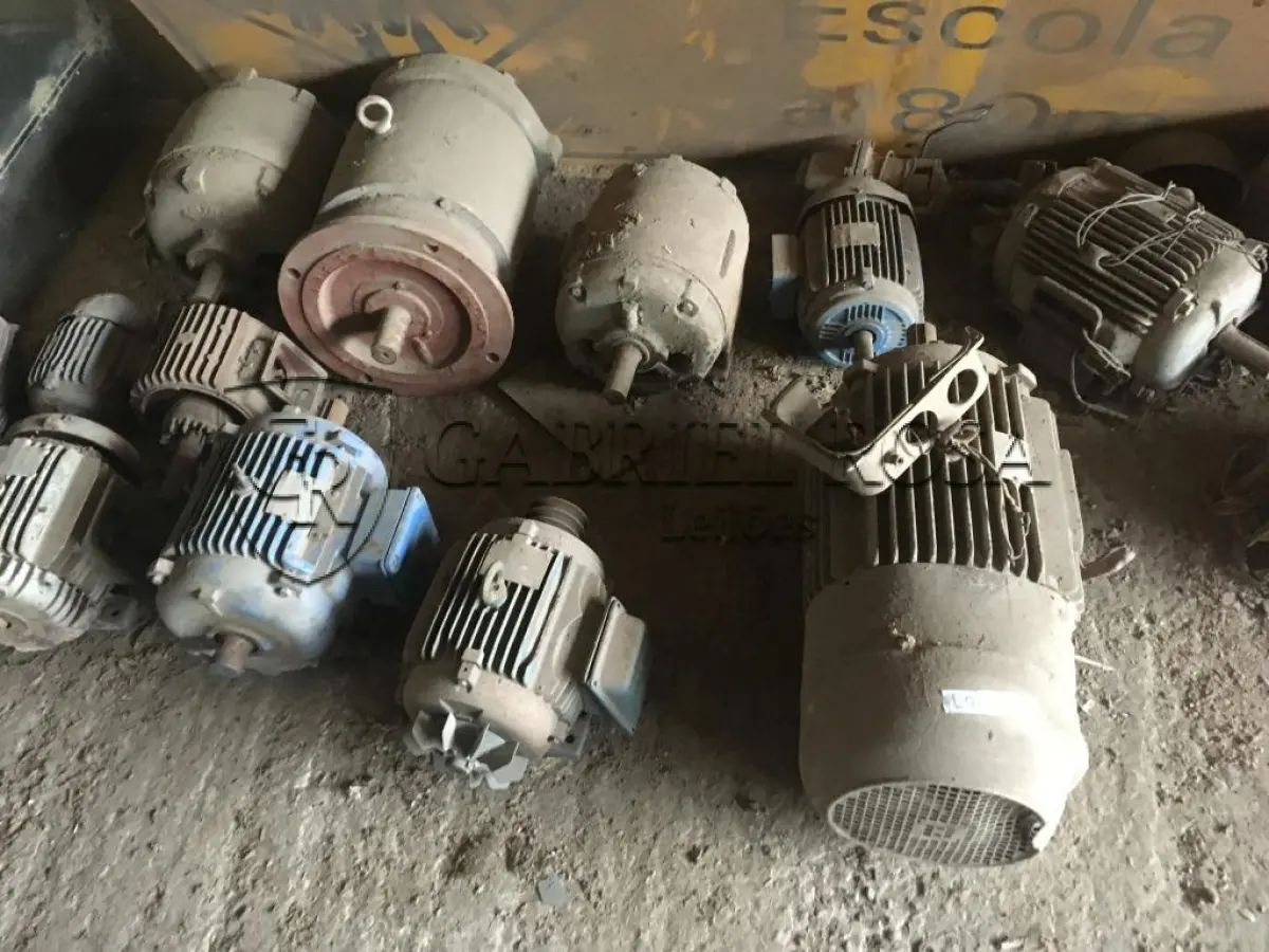 LOTE 063 - MOTORES ELÉTRICOS( 24 UNIDADES )