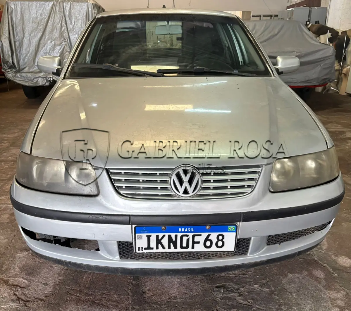 LOTE 007 - VW Saveiro Summer 1.8 Gasolina 2001/2002, Cor: Prata, Placa: IKN0F68 - EXTRAJUDICIAL