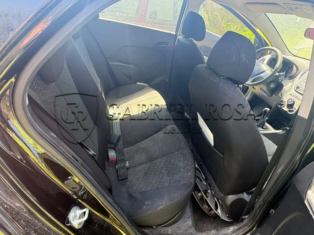 LOTE 001 - Hyundai HB20 1.0M Unique Flex 2018/2019, Cor: Preta, Placa: QOY1D85