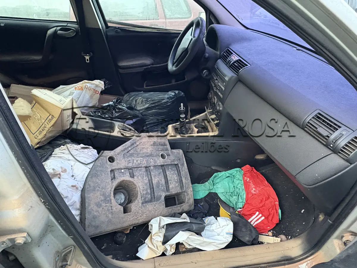 LOTE 002 - FIAT STILO 1.8 CONNECT 16V 122CV 5P GASOLINA 2003, COR PRATA, PLACA ILB-4623