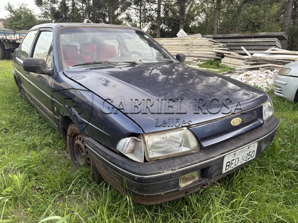 LOTE 005 - Ford Versailles 2.0 Ghia Gasolina 1991/1992, Cor: Azul,  Placa: BFD6050